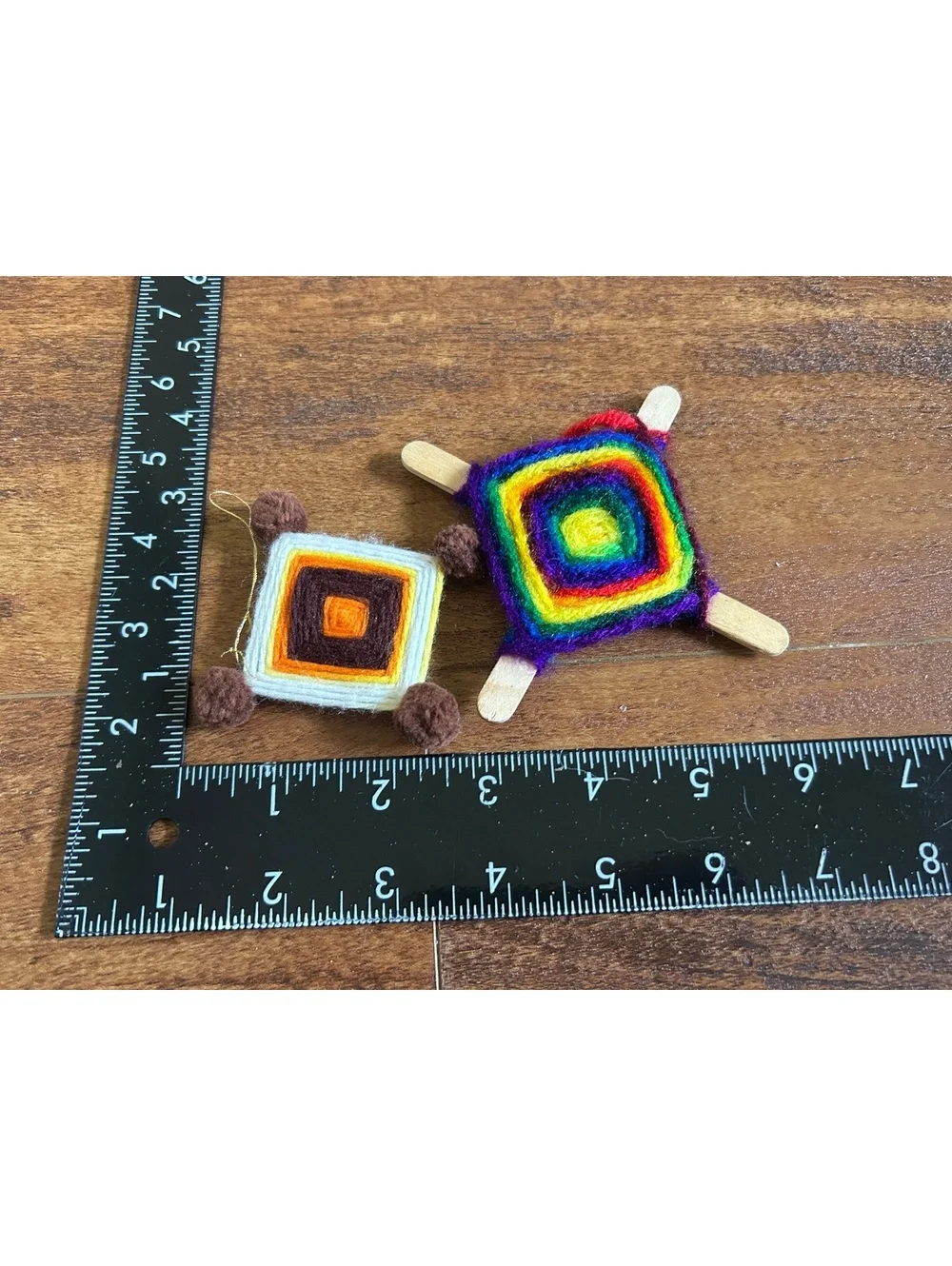 Handmade Colorful Wool Yarn Mandala Wall Hangings